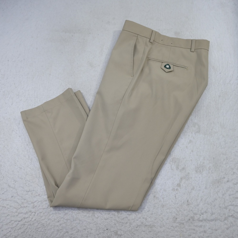 Brooks Brothers St Andrews Links Mens 32x30 Tan Golf Chinos Regular Fit Tan